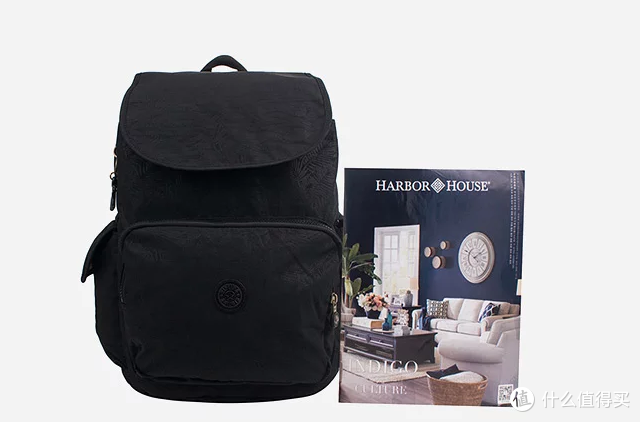 Kipling 凯浦林 女士简约搭扣拉链双肩包 晒单