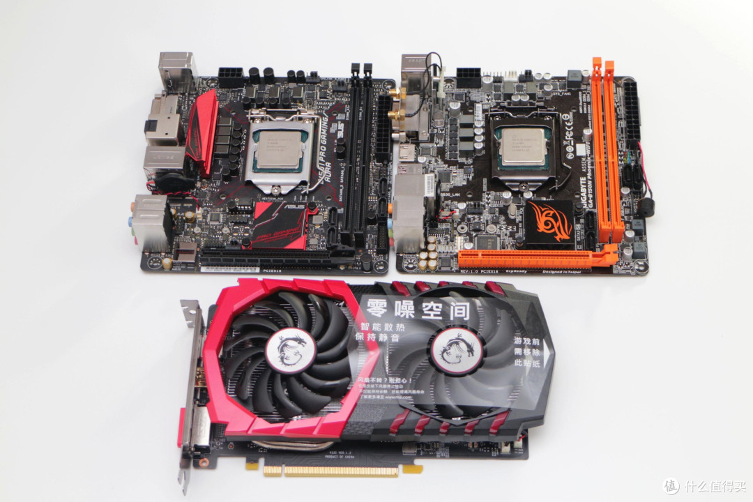 红黑配色nvidiagtx1050ti4g微星红龙版开箱评测