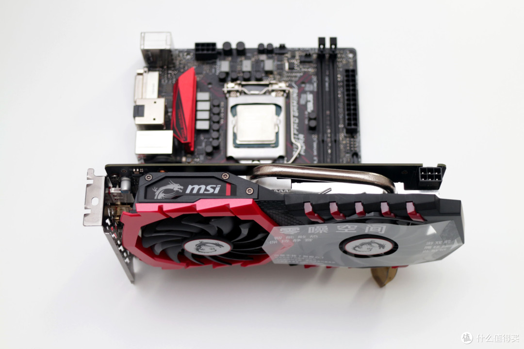红黑配色nvidia gtx1050ti 4g 微星红龙版 开箱评测_显卡_什么值得买