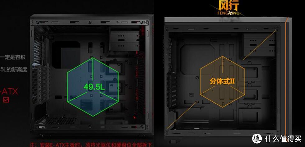 光污染机箱的兄弟之争 — 爱国者 风行 VS 先马 方舟 RGB机箱