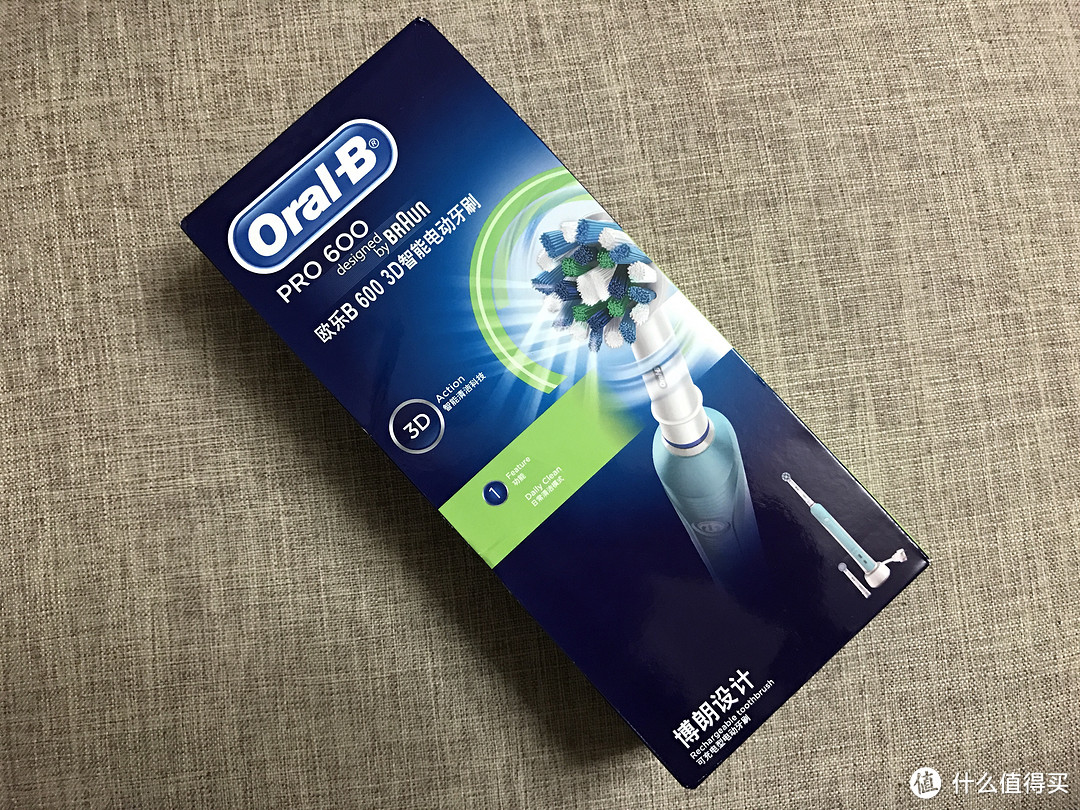 入门好选择：Oral-B 欧乐-B D16智能电动牙刷开箱