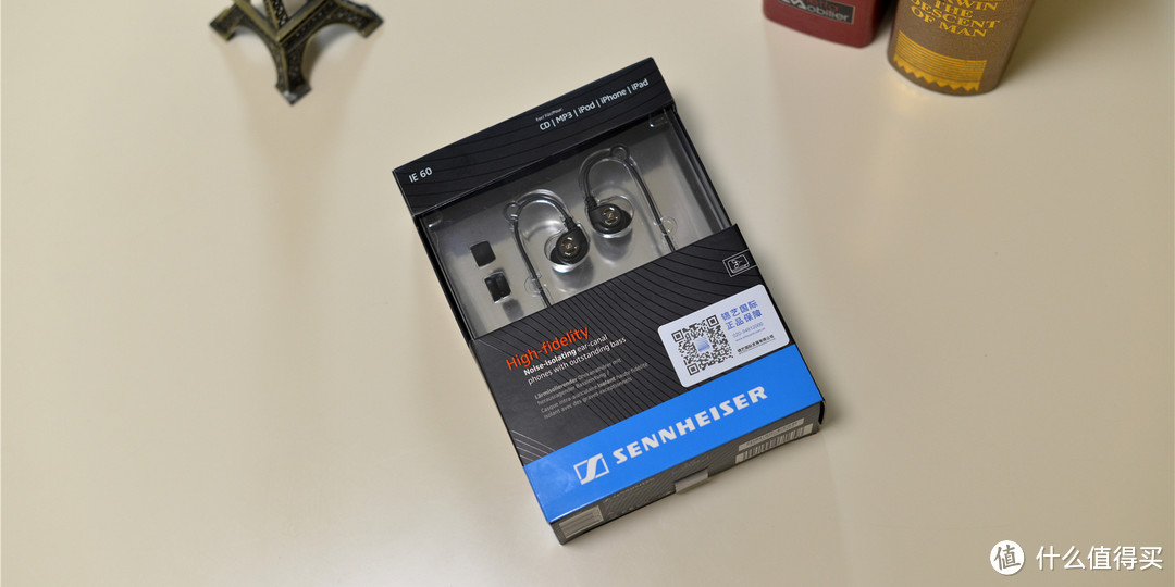 SENNHEISER 森海塞尔 高端系列的入门新秀——IE60开箱简评+和各路耳塞简单对比