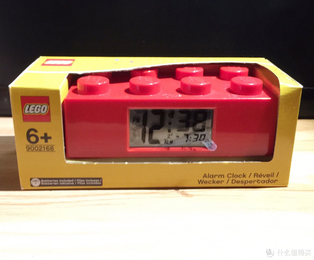 LEGO 乐高 Alarm Clock 砖形时钟 开箱评测