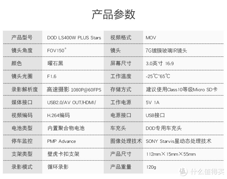 回归本质——DOD 行车记录仪 LS400W Plus Stars评测报告