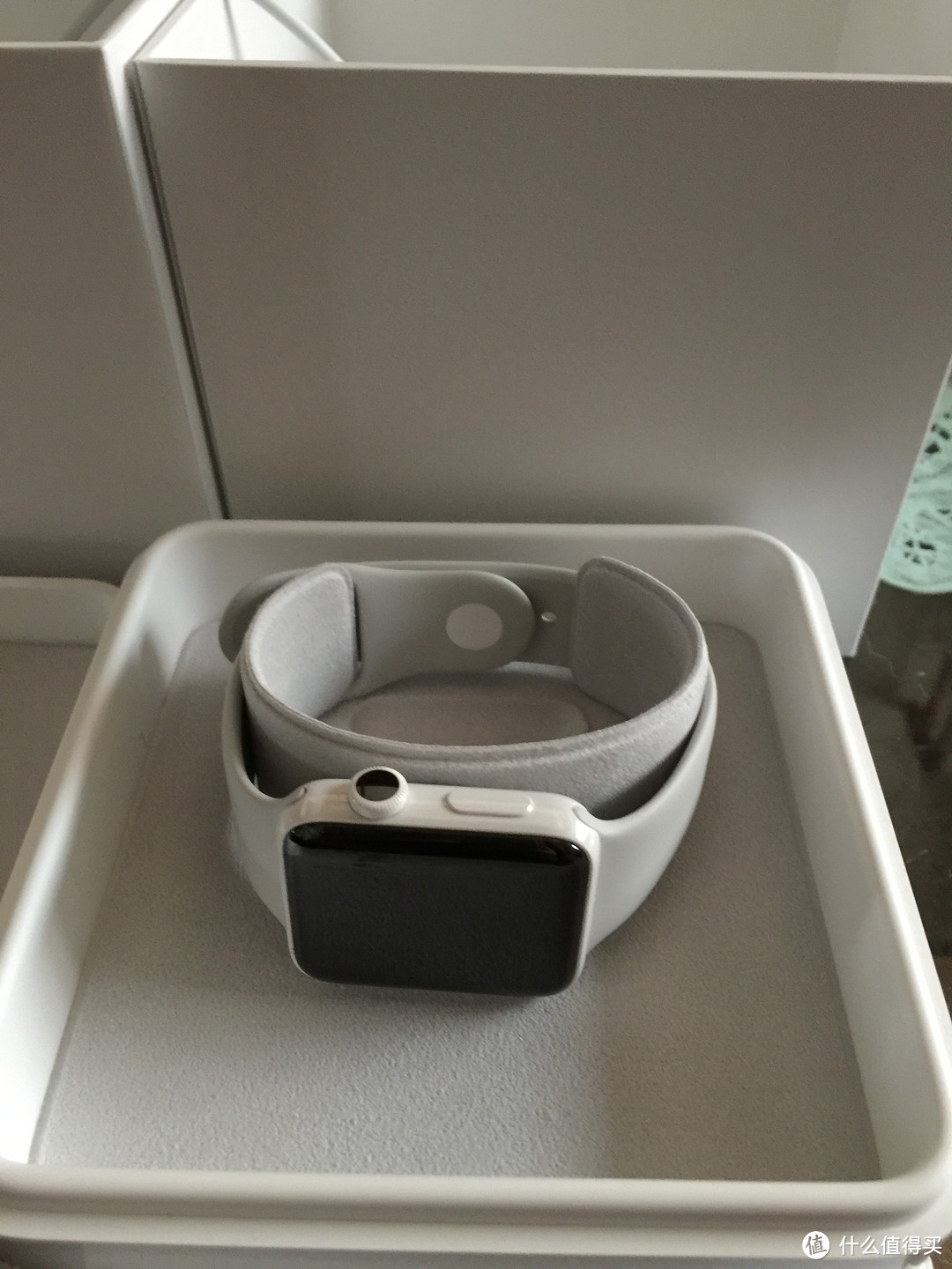 #原创新人#等了一个月的新玩具Apple Watch EDITION陶瓷款开箱晒