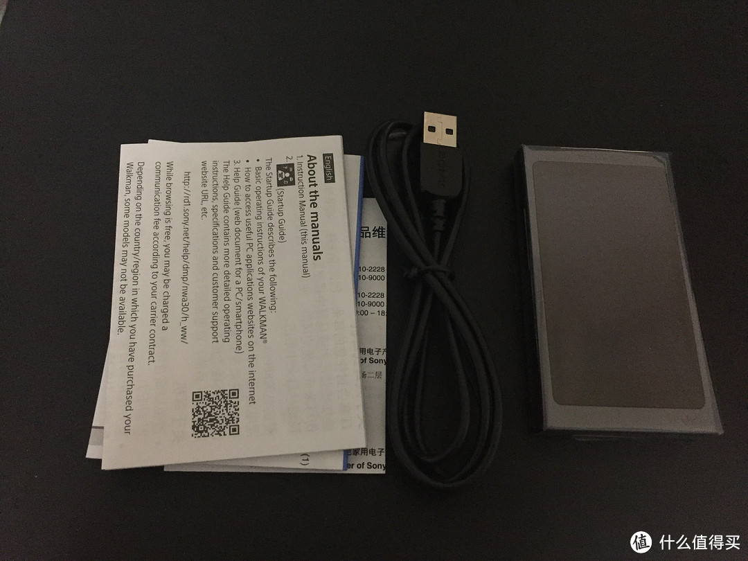 Sony 索尼 NW-A35/BM 播放器 开箱测评