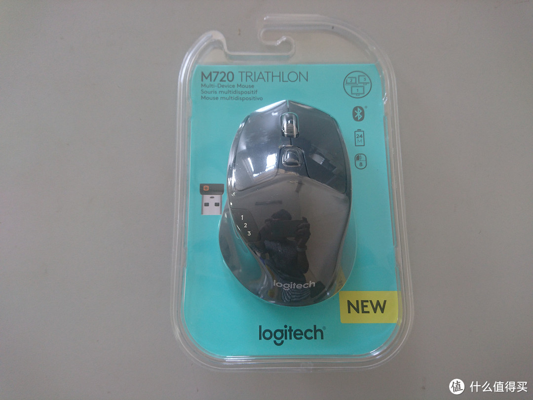 美国官网购入Logitech 罗技m720鼠标开箱测评