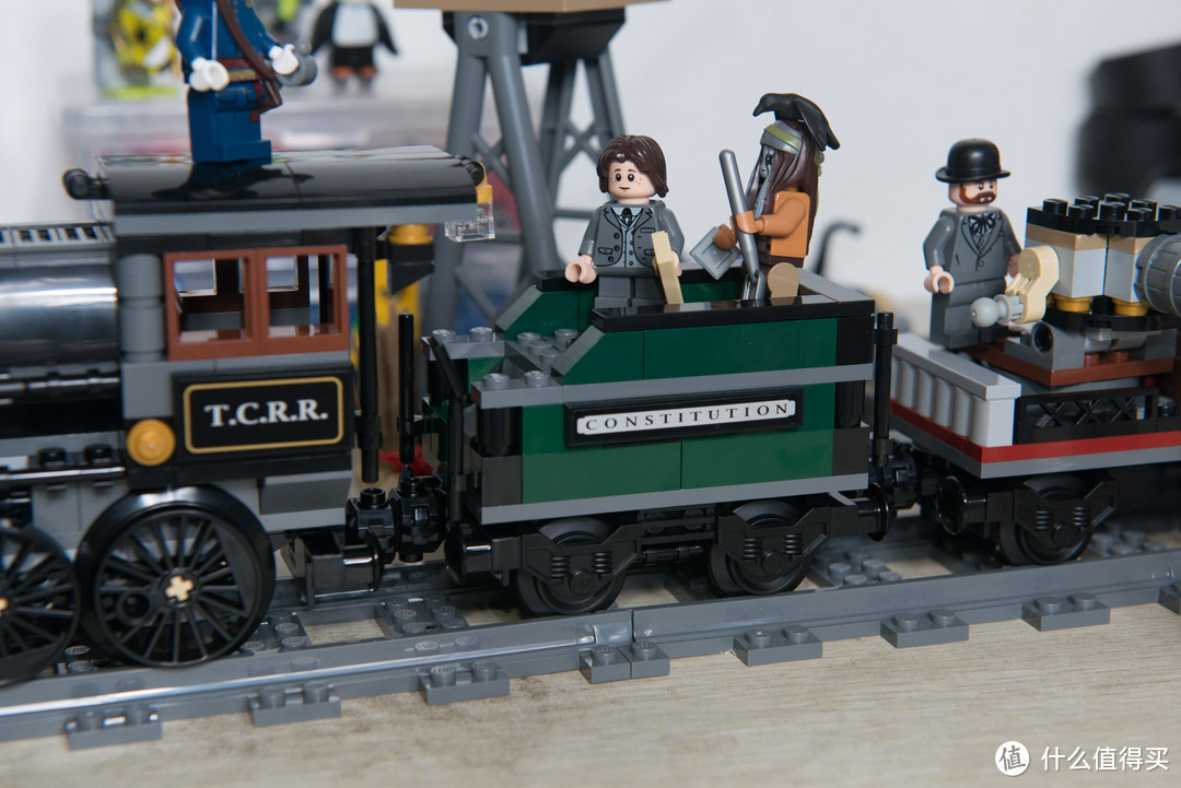 #本站首晒# Lego 乐高 The Lone Ranger 独行侠 79111 宪法号火车追逐