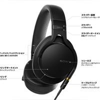 索尼 MDR-1Adac 耳机开箱介绍(机身|伸缩臂|装饰环|耳罩|头梁)