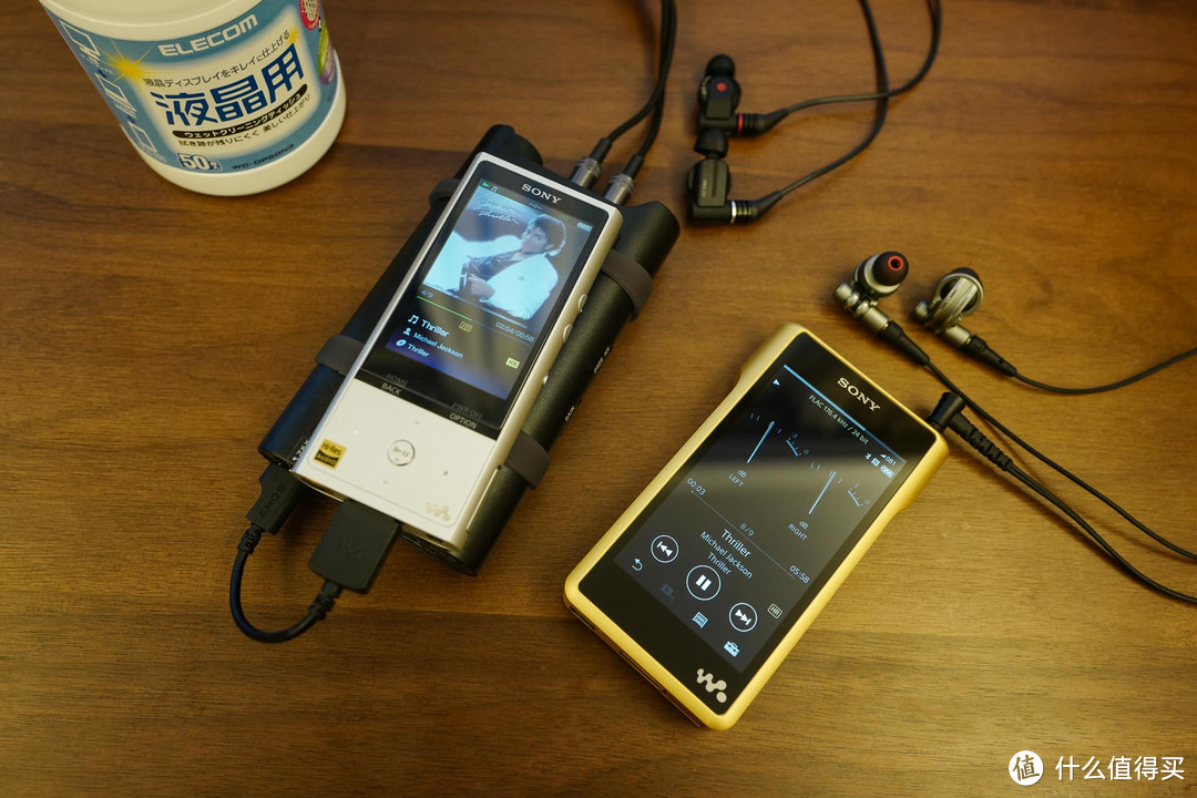 #首晒# 史上最贵金砖WALKMAN，索尼旗舰NW-WM1Z开箱