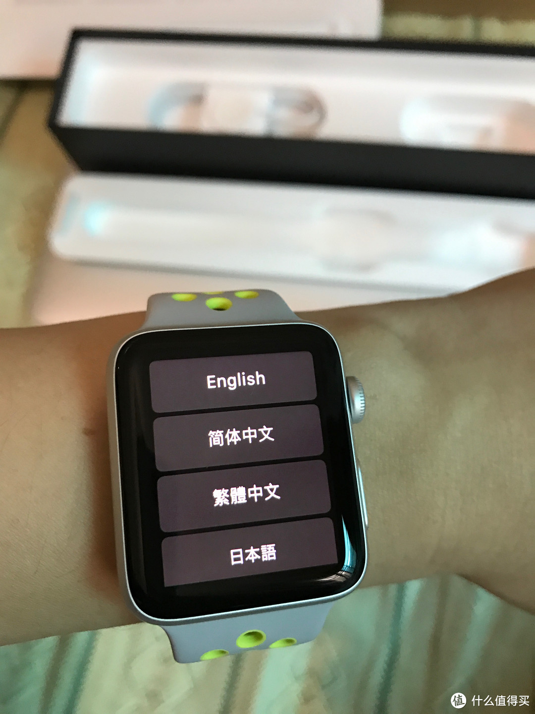 #原创新人#Apple Watch Nike+ 荧光黄 首晒