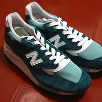 new balance M998 男款跑鞋开箱展示(鞋垫|鞋尾|鞋舌|颜色)