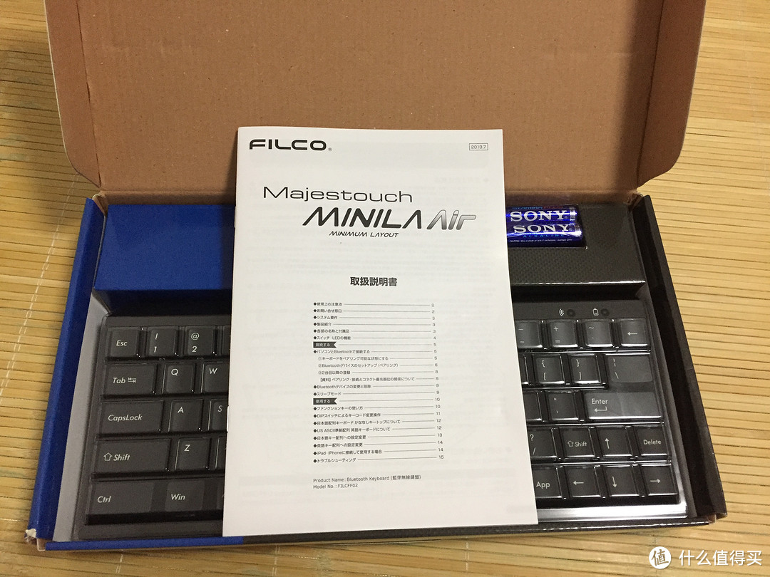 好好工作，去掉繁琐的线—Filco 斐尔可 minila air 蓝牙机械键盘