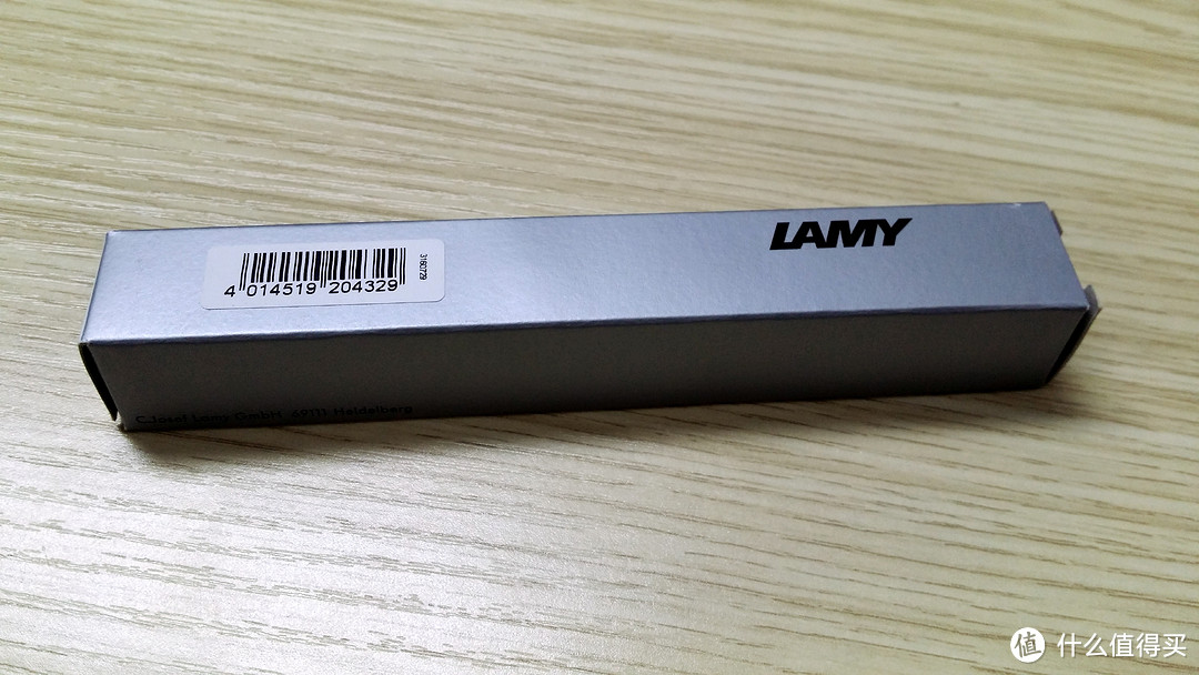 字丑更要好笔！LAMY 凌美-恒星钢笔-石墨色