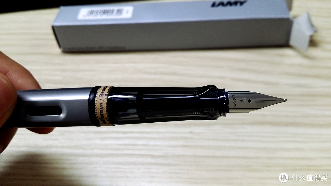 字丑更要好笔！LAMY 凌美-恒星钢笔-石墨色