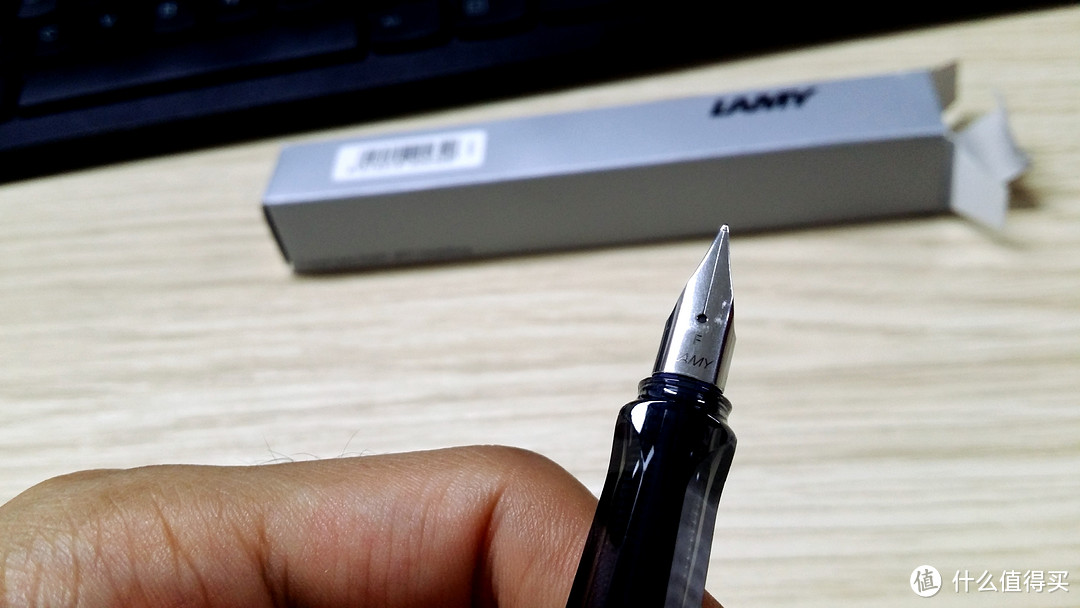 字丑更要好笔！LAMY 凌美-恒星钢笔-石墨色