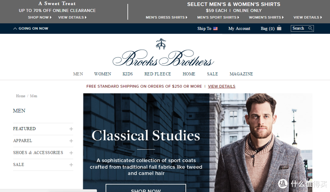 #原创新人#Brooks Brothers 官网海淘初体验 MILANO正装衬衫