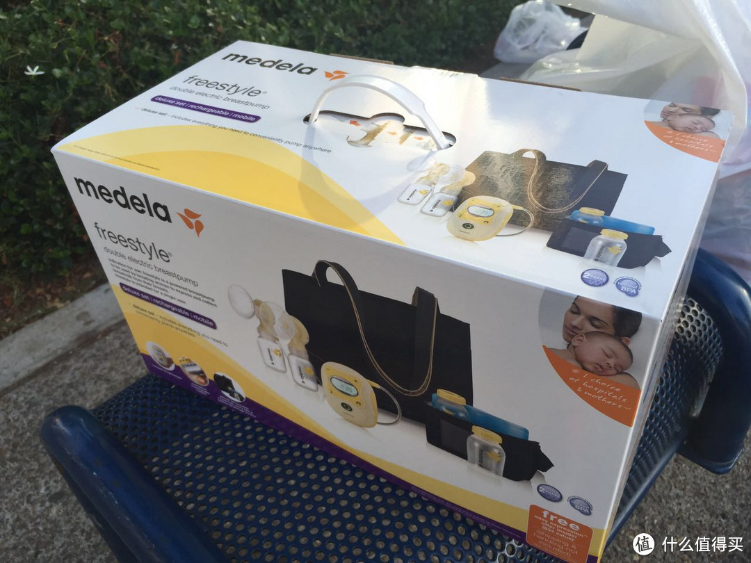 Medela 美德乐 飞韵双边电动吸奶器 开箱&Amazon Locker使用体验