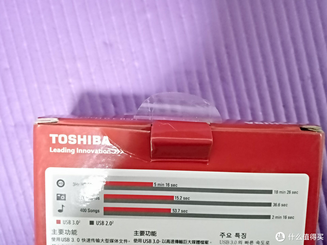 TOSHIBA 东芝 Alumy系列 2TB 移动硬盘 开箱&性能实测