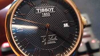 帅气十足的 TISSOT 天梭力 洛克 T41.5.423.53 玫瑰金