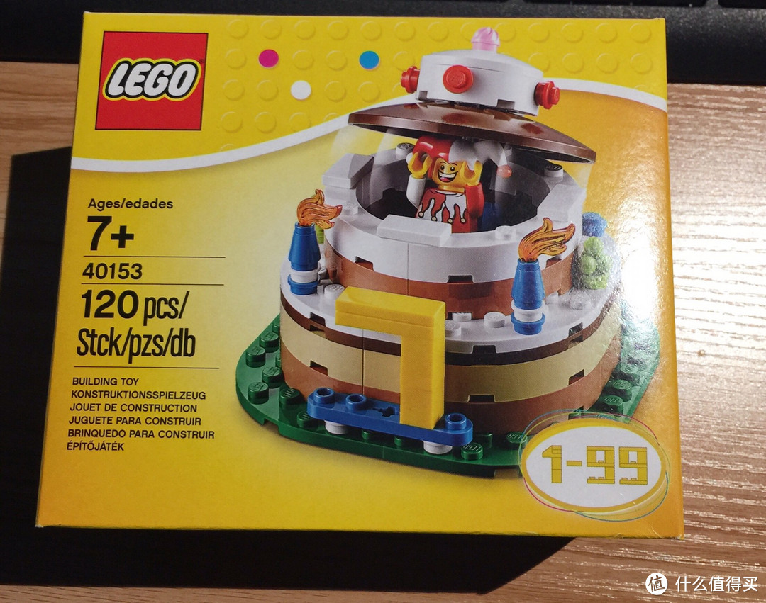 小丑的惊喜——LEGO 乐高 40153 生日蛋糕 开箱