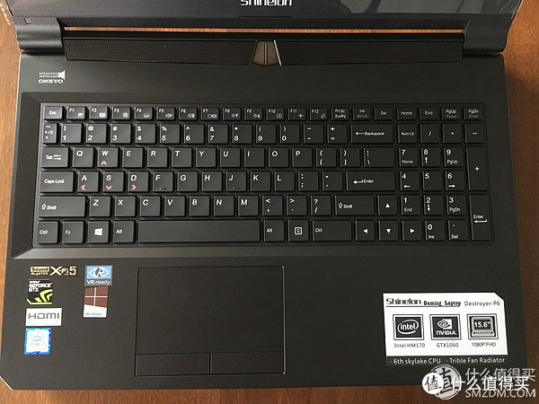 船儿子-Shinelon 炫龙 毁灭者P6-780S2N 15.6英寸游戏笔记本电脑