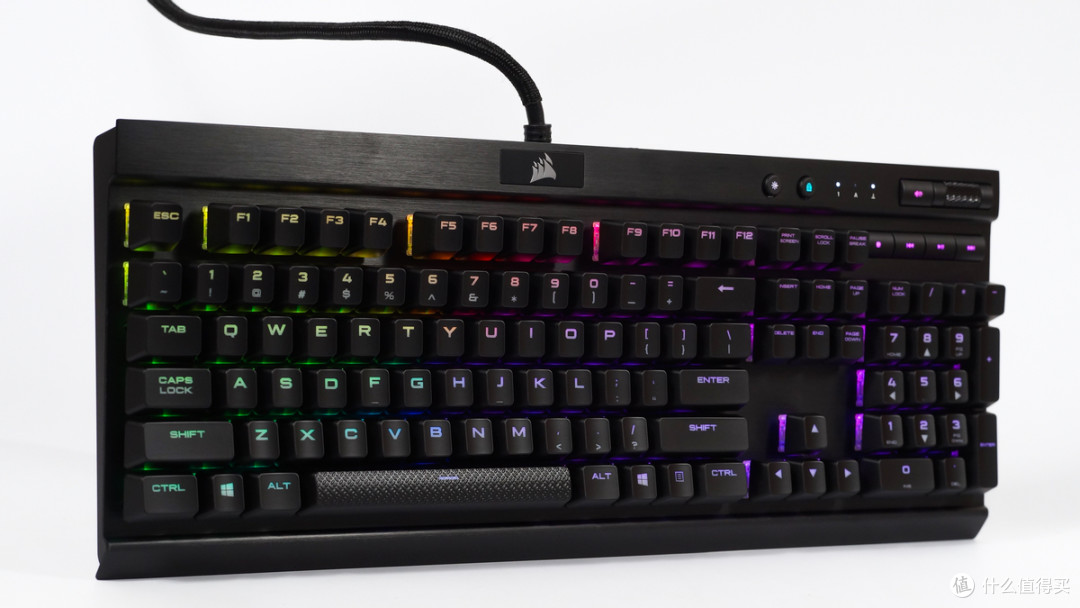 全民rgb系列 篇三:uscorsair 海盗船 k70 rgb rapidfire 银轴机械键盘