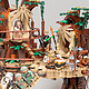 小熊领地探秘：LEGO 乐高 10236 Ewok Village 伊沃克村 熊村 简评