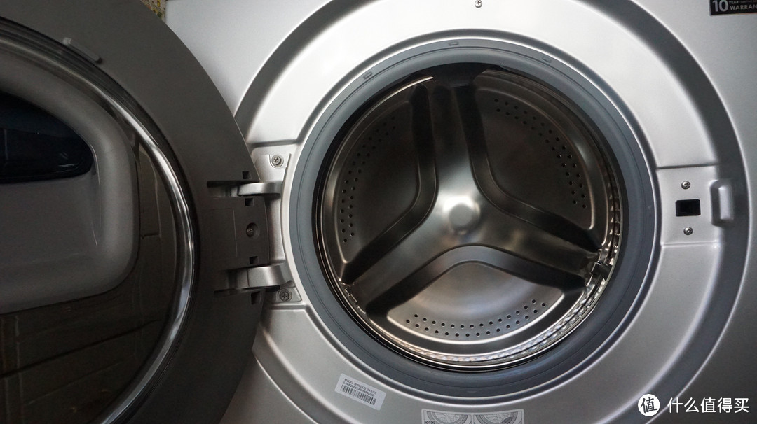 可以随时加衣服的洗衣机：SAMSUNG 三星 WW80K5210VS/SC 滚筒洗衣机（上）
