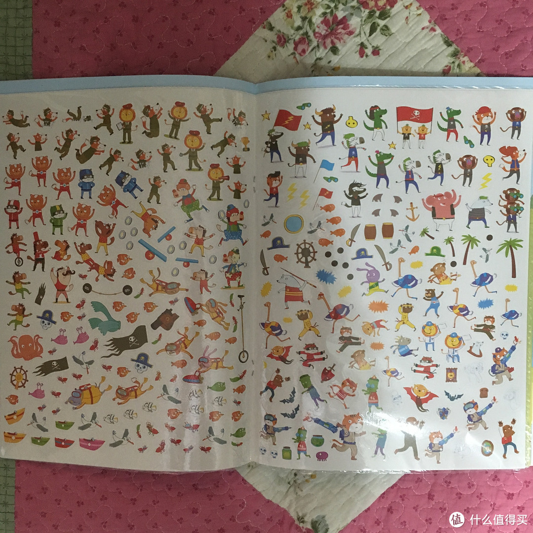 《快乐男孩6000贴》彩色童年贴纸系列 开箱（附淘宝购贴纸书对比）
