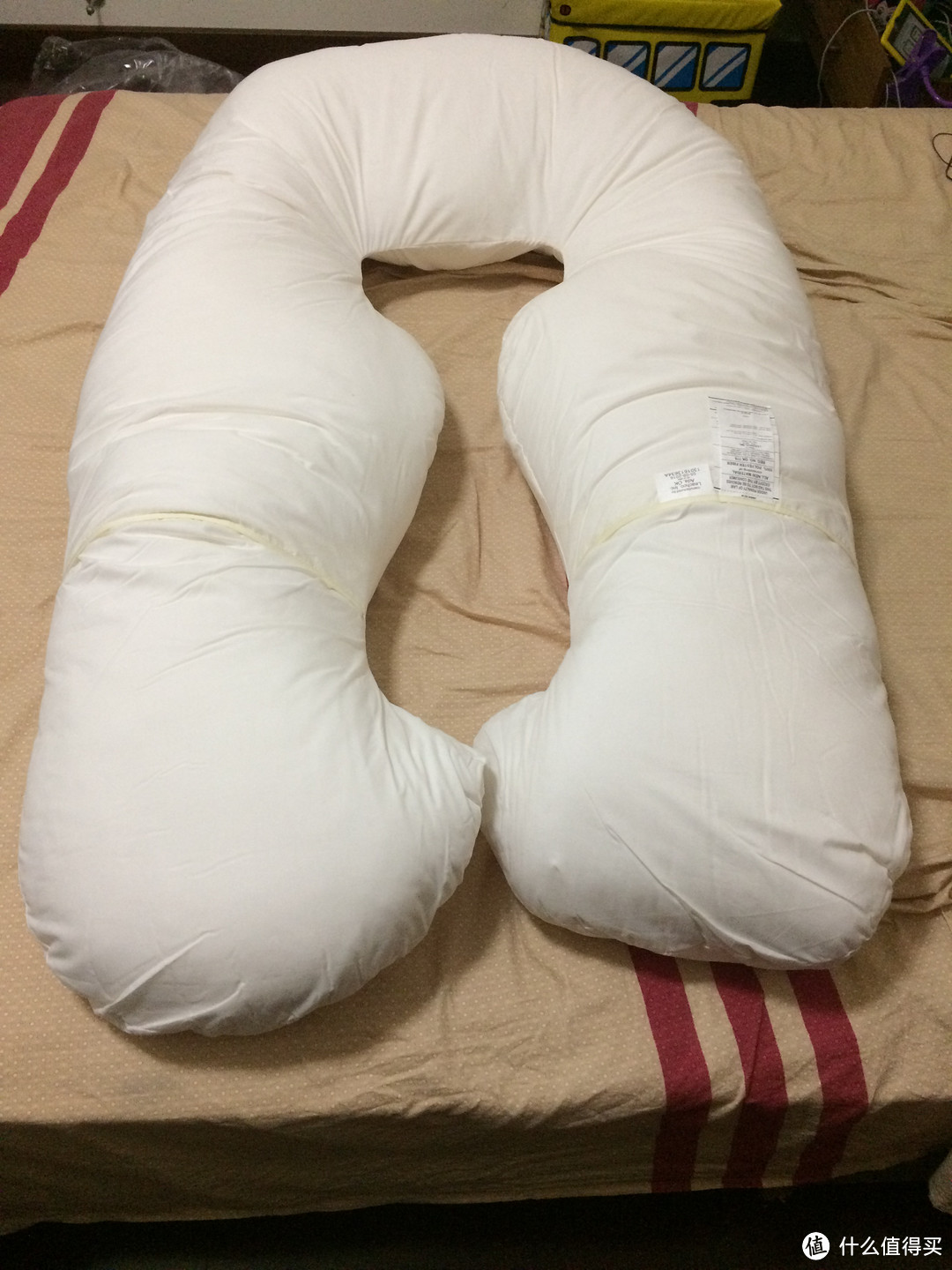 #原创新人#娃未来，已折腾——Leachco Back 'N Belly Contoured Body Pillow U型 孕妇枕