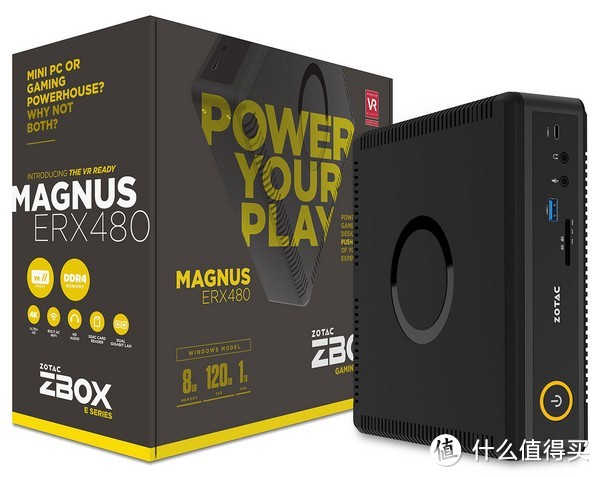 搭载RX 480独立显卡：ZOTAC 索泰 推出 MAGNUS ERX480 迷你电脑