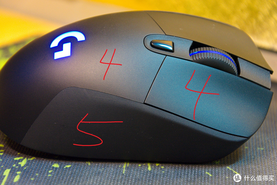 五颜六色的鼠标使用感受--罗技“次旗舰”鼠标G403 wireless版体验报告