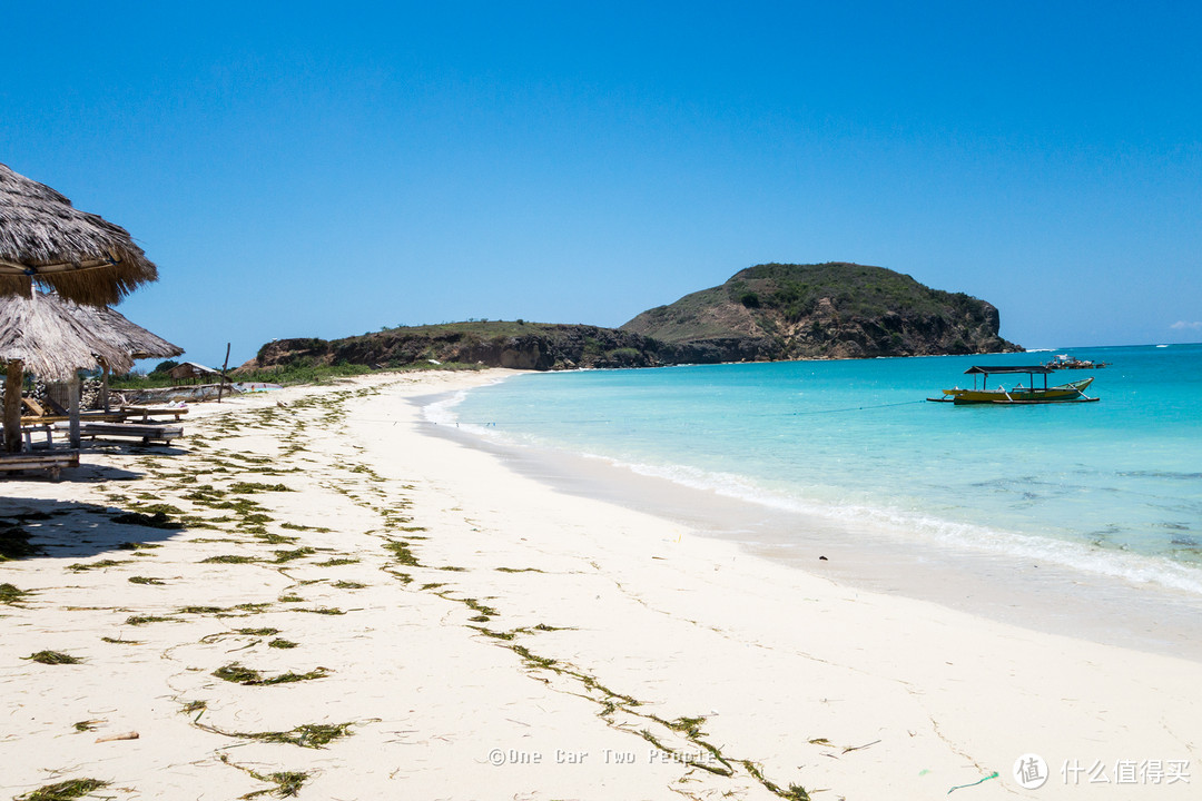 空无一人的Tanjung Aan Beach