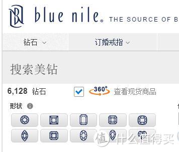 Blue Nile官网 新上线——360度钻石可视图