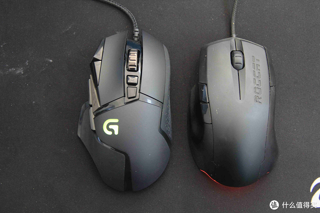 Logitech 罗技 G502RGB 鼠标 简单开箱及使用