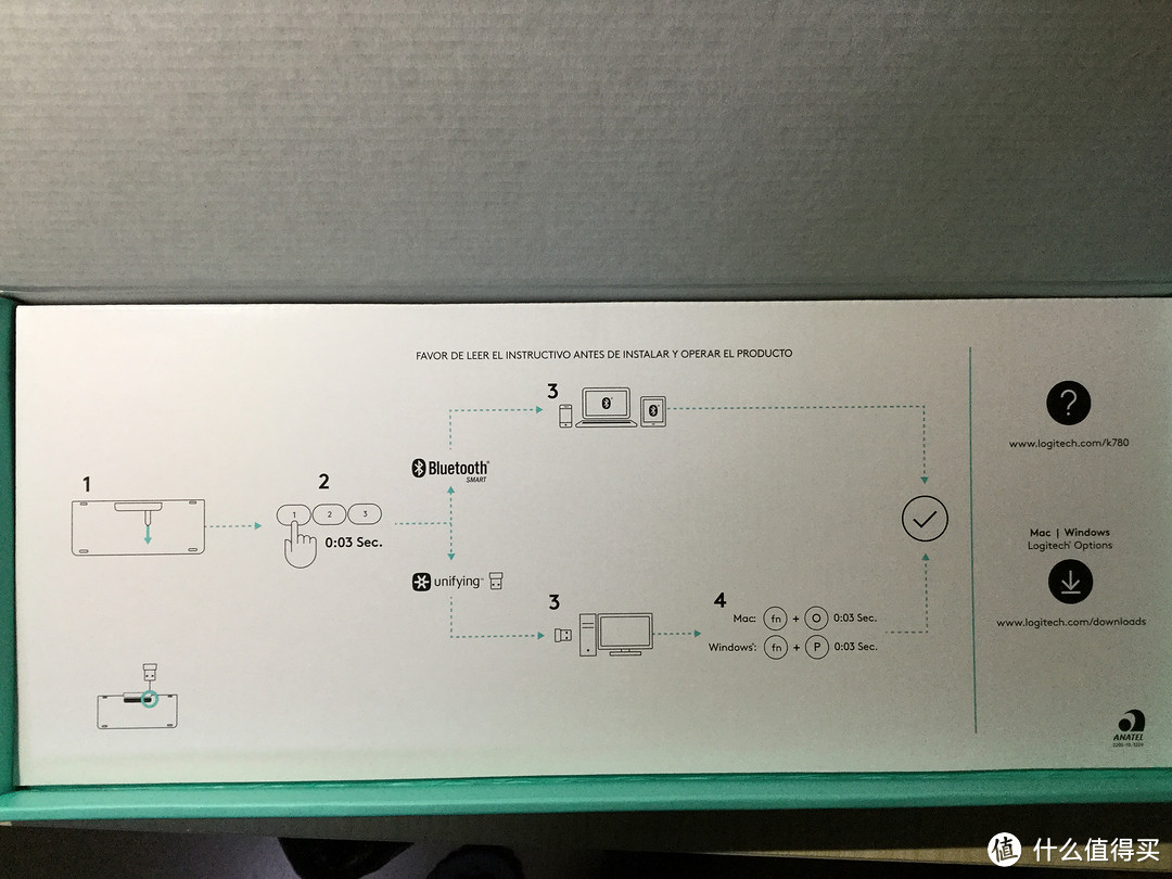 轻松切换：Logitech K780 无线键盘开箱