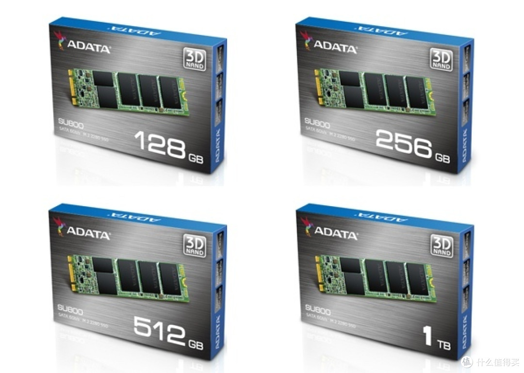 3D TLC和SMI方案：ADATA 威刚 推出 SU800 M.2 固态硬盘