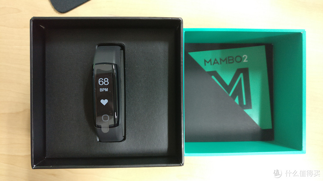 乐心 Mambo2 连续心率监测手环简单开箱晒物