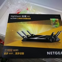 美国网件 R8000 Nighthawk X6 AC3200 三频千兆无线路由器外观展示(指示灯|按钮|接口|LED开关|网线)