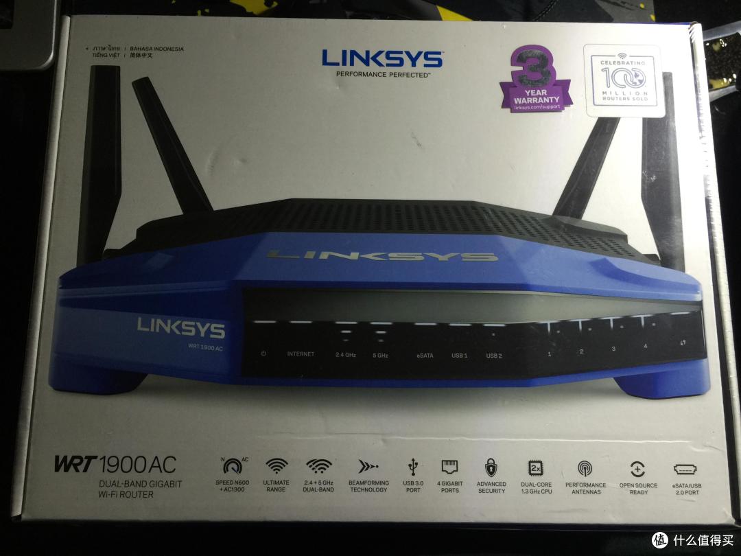 Linksys 1900 AC V2 无线路由器 开箱评测（使用角度篇）