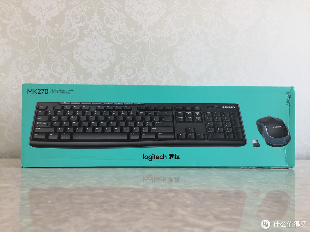 有券就是白菜价！Logitech 罗技 MK270 无线键鼠套装 开箱晒单