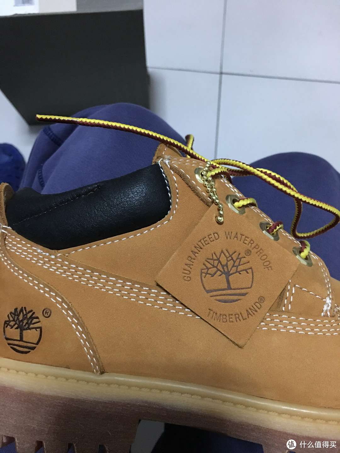 第一双Timberland 添柏岚 防水经典牛津徒步鞋