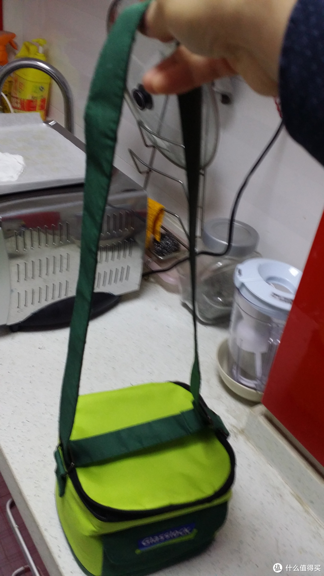 Glasslock韩国进口保温包宝妈上班储奶利器+v-coool保温包对比测试