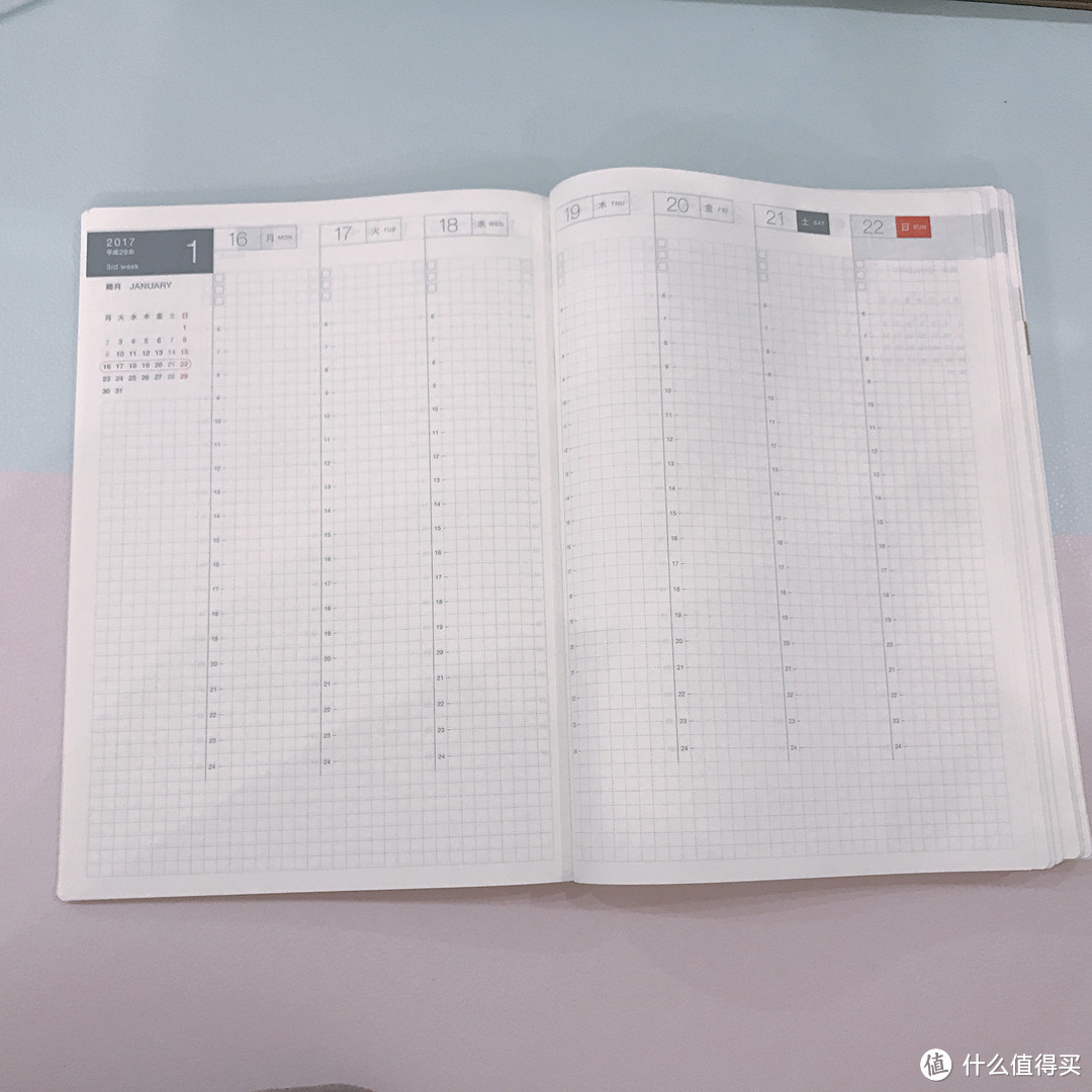 HOBONICHI 2017 全年手账本 开箱