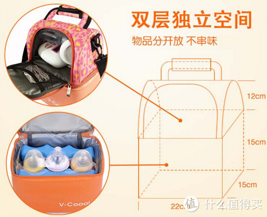 Glasslock韩国进口保温包宝妈上班储奶利器+v-coool保温包对比测试