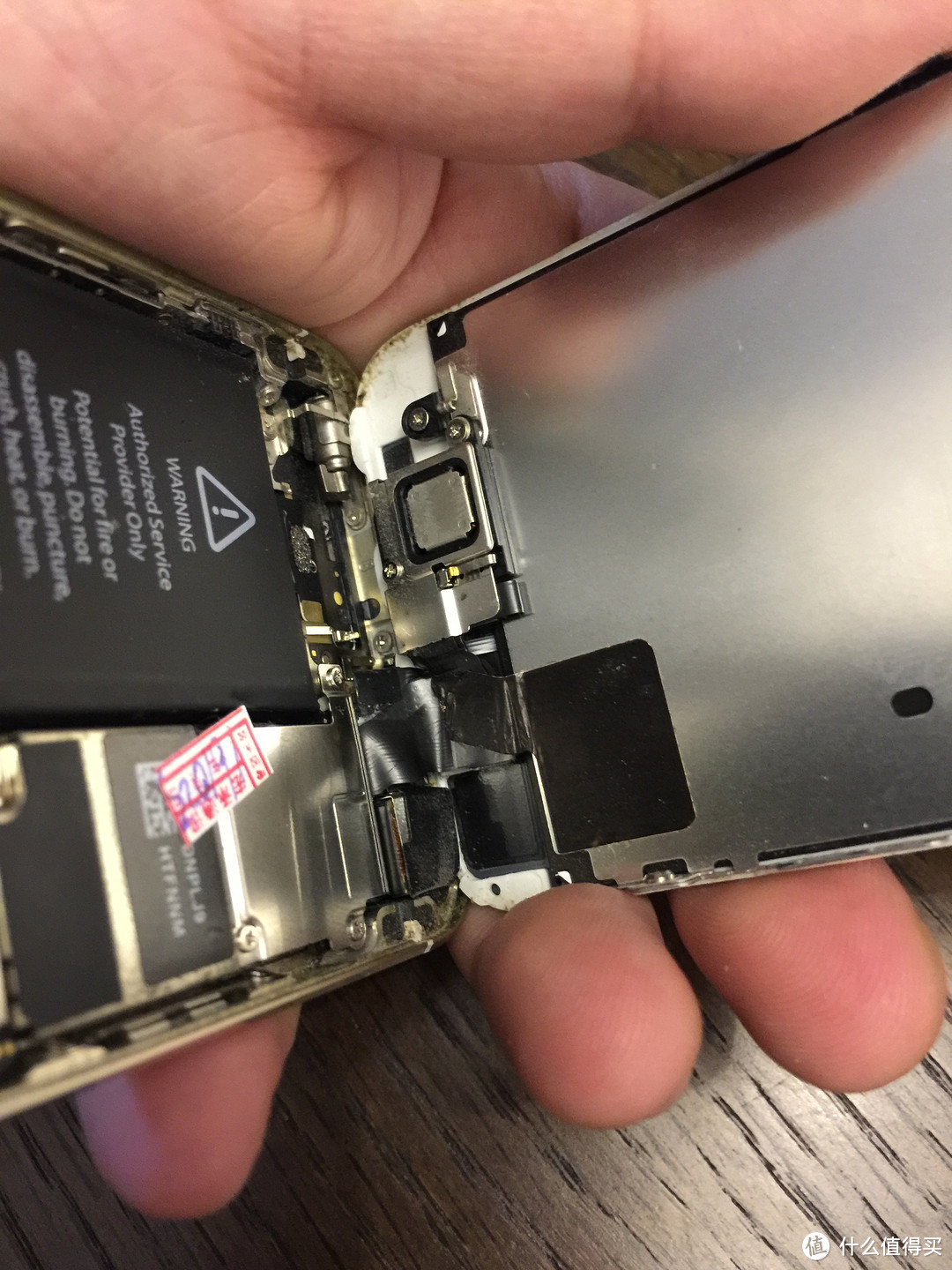 一次懵逼的 iphone 5S 屏幕总成 更换