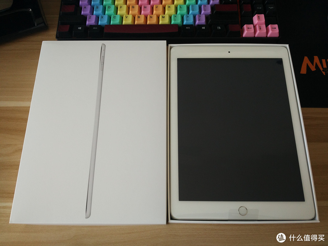 Apple 苹果iPad Air2 64G银色开箱及使用半年简单感受