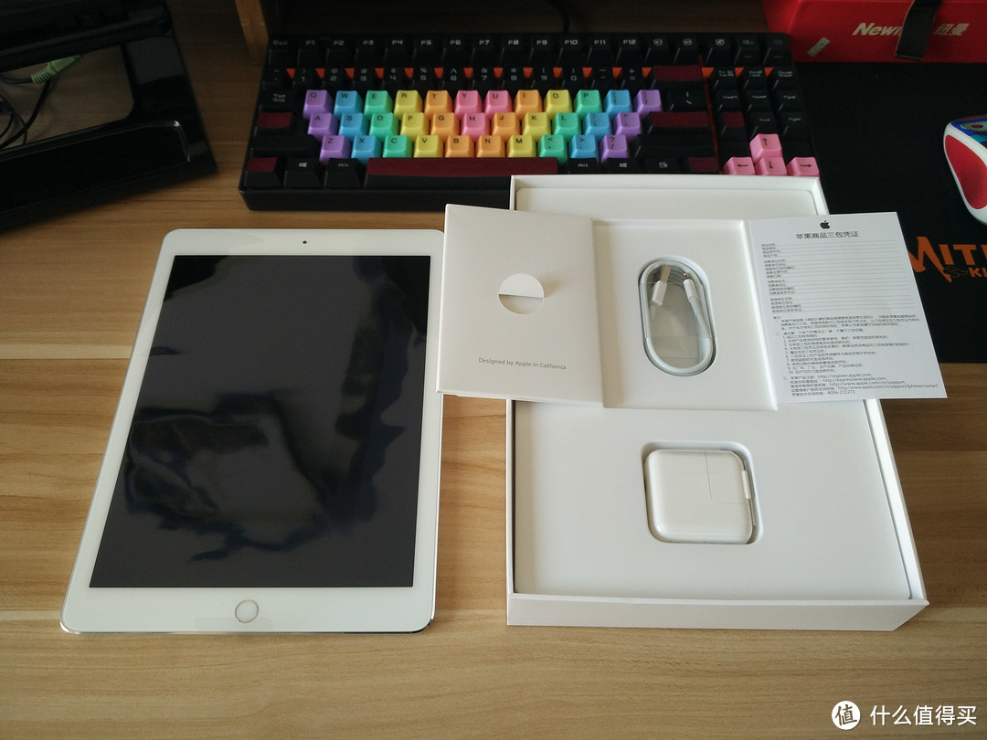 Apple 苹果iPad Air2 64G银色开箱及使用半年简单感受