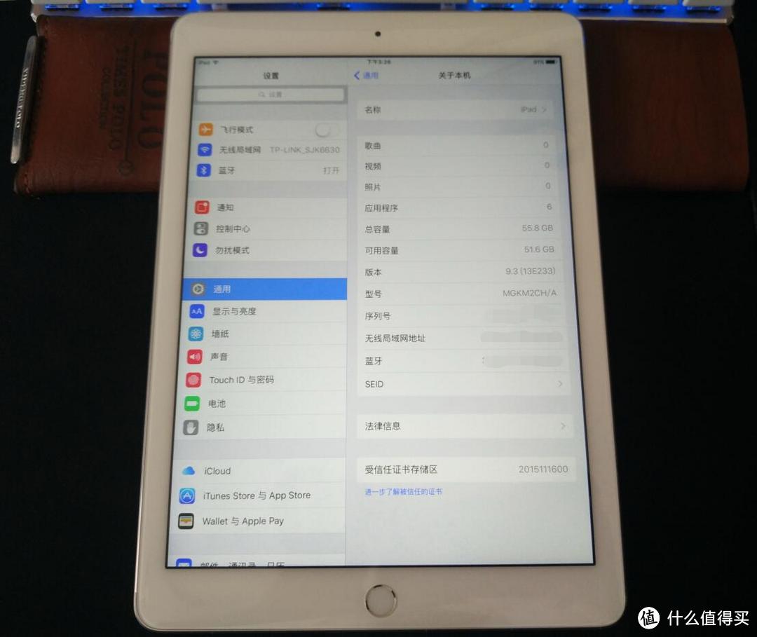 Apple 苹果iPad Air2 64G银色开箱及使用半年简单感受